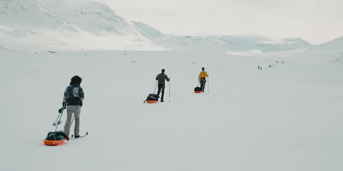 Kungsleden Trail in Zweeds Lapland
