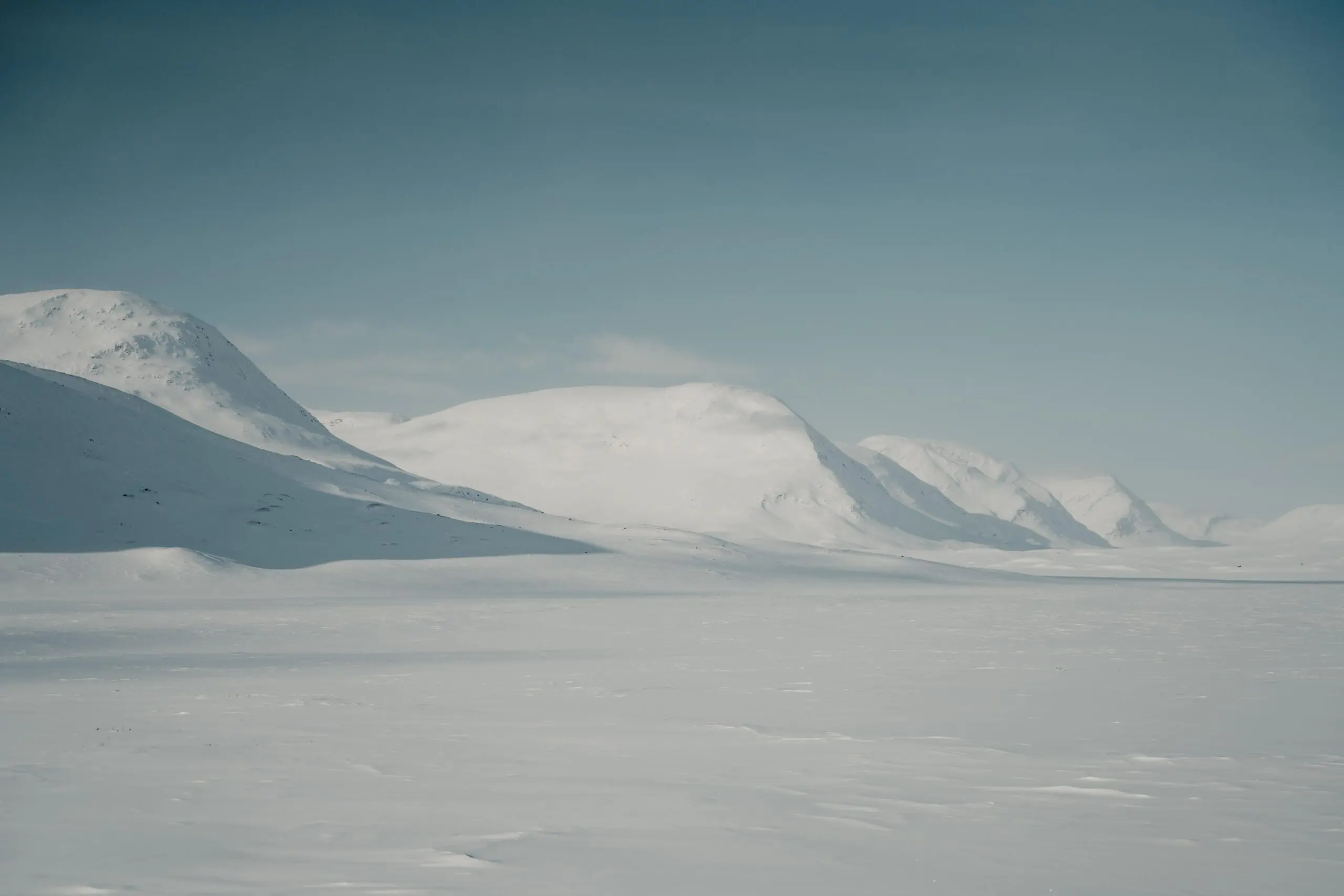 je sais en Suède - Kungsleden trail Laponie