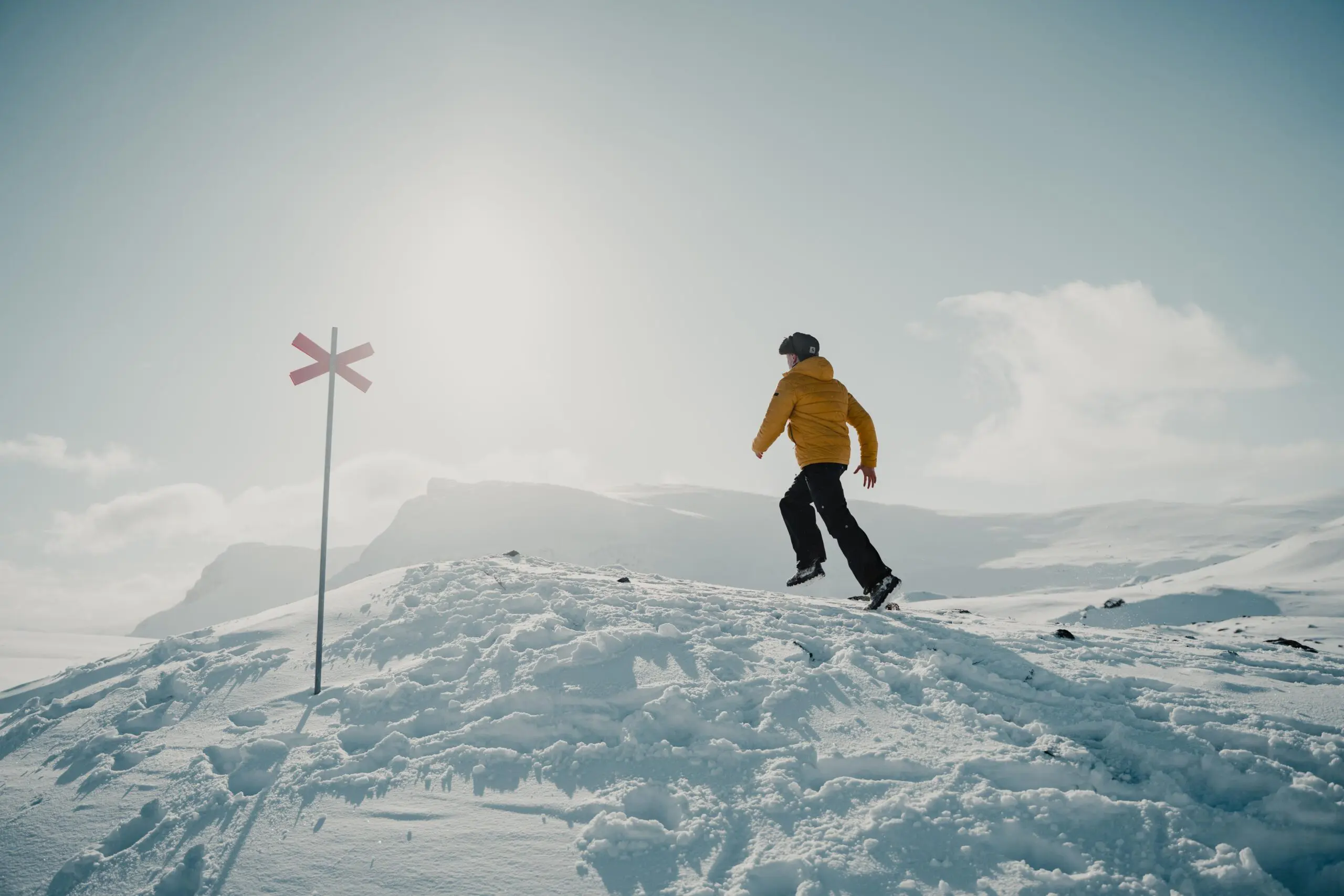 je sais en Suède - Kungsleden trail Laponie